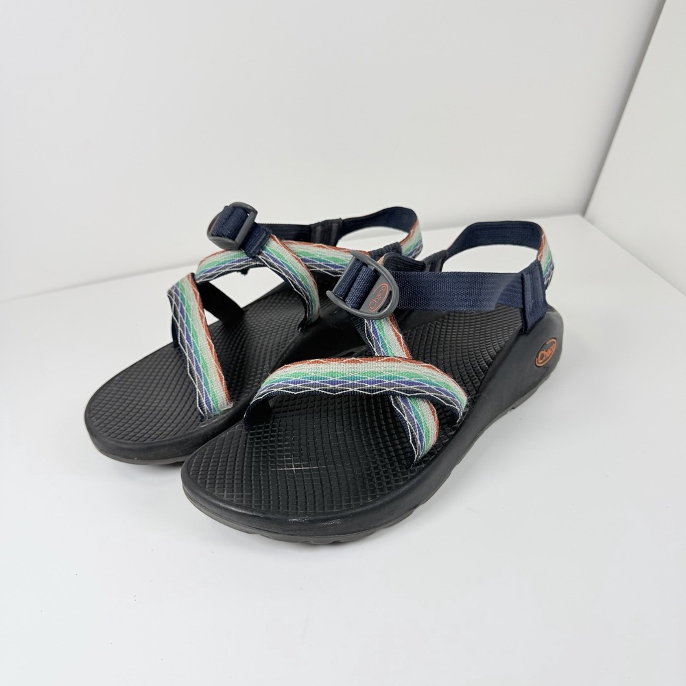 Chaco Z/1 Classic Women's Sandals Size 8 Blue Multicolor Adjustable